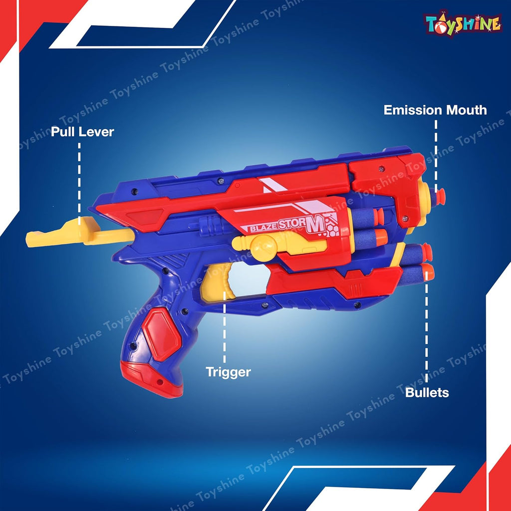 Blaze Storm Manual Soft Bullet Gun for Kids