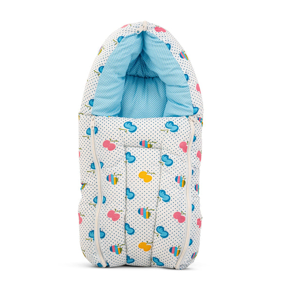 BAYBEE Baby Cotton Printed Sleeping Cum Carry Bag for New Born