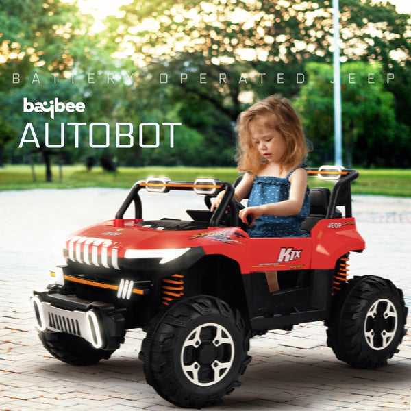 Baybee Autobot Rechargeable Battery Operated Jeep for Kids