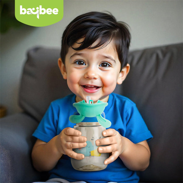 Baybee Zippy Sipper Bottle for Kids, BPA Free Anti-Spill Sippy Bottle (540ml)
