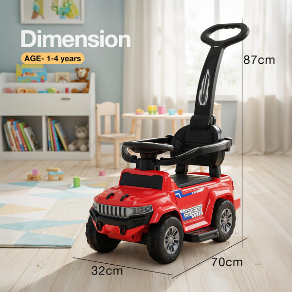 Baybee Speedy Pro Ride on Cars for Kids Portable Baby Push Rideons