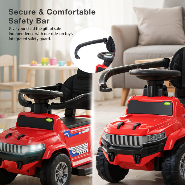 Baybee Speedy Pro Ride on Cars for Kids Portable Baby Push Rideons