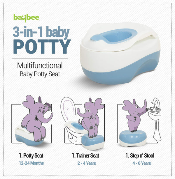 Baybee 3 IN 1 Baby Potty Training Seats Baby Potty Chair Potties Seats Step Stool