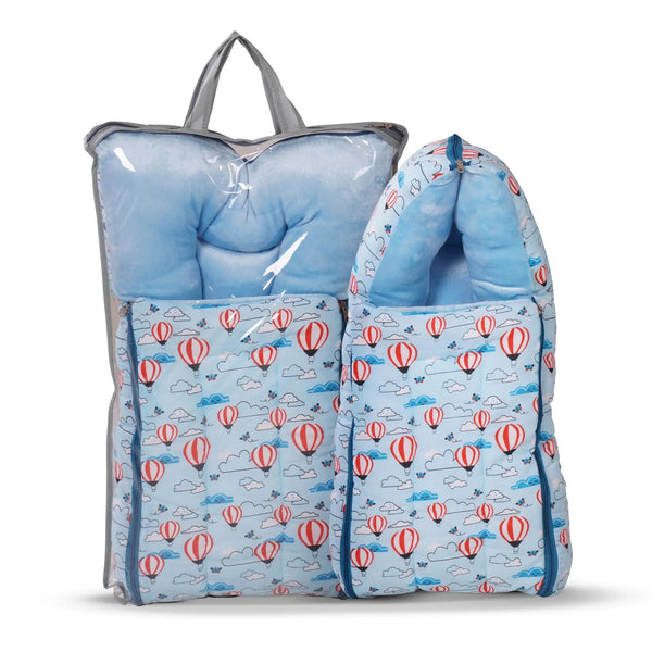 Baybee 3 in 1 Velvet Cotton Baby Bed Carry Bed