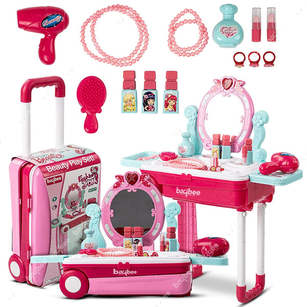 BAYBEE 3 in 1 Beauty Makeup Kit Set Toys for Girls