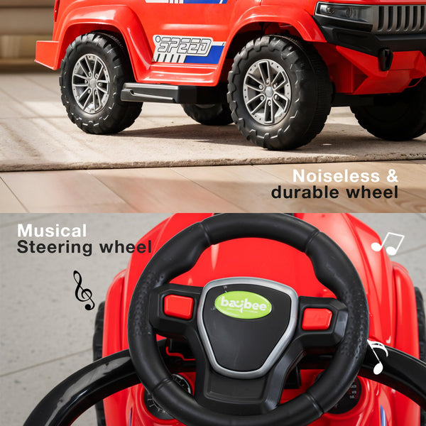 Baybee Speedy Pro Ride on Cars for Kids Portable Baby Push Rideons