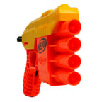Nerf Alpha Strike Fang QS-4 Blaster, 4-Dart Blasting Fire 4 Darts In A Row, 10 Official Nerf Elite Darts Easy Load-Prime-Fire | hasbro | sams toy for Kids