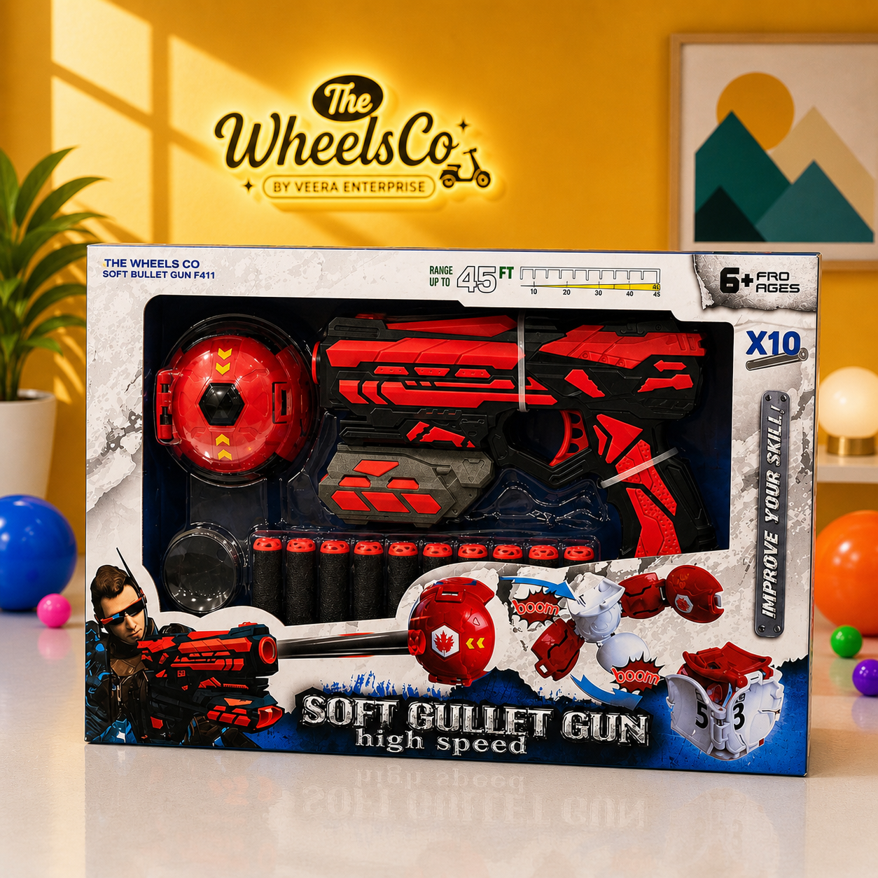 Soft Bullet Gun for Kids