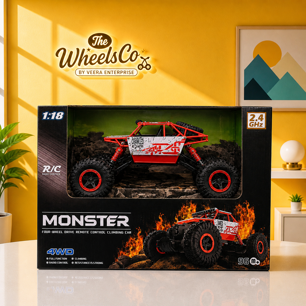 R/C Monster Car for Kids