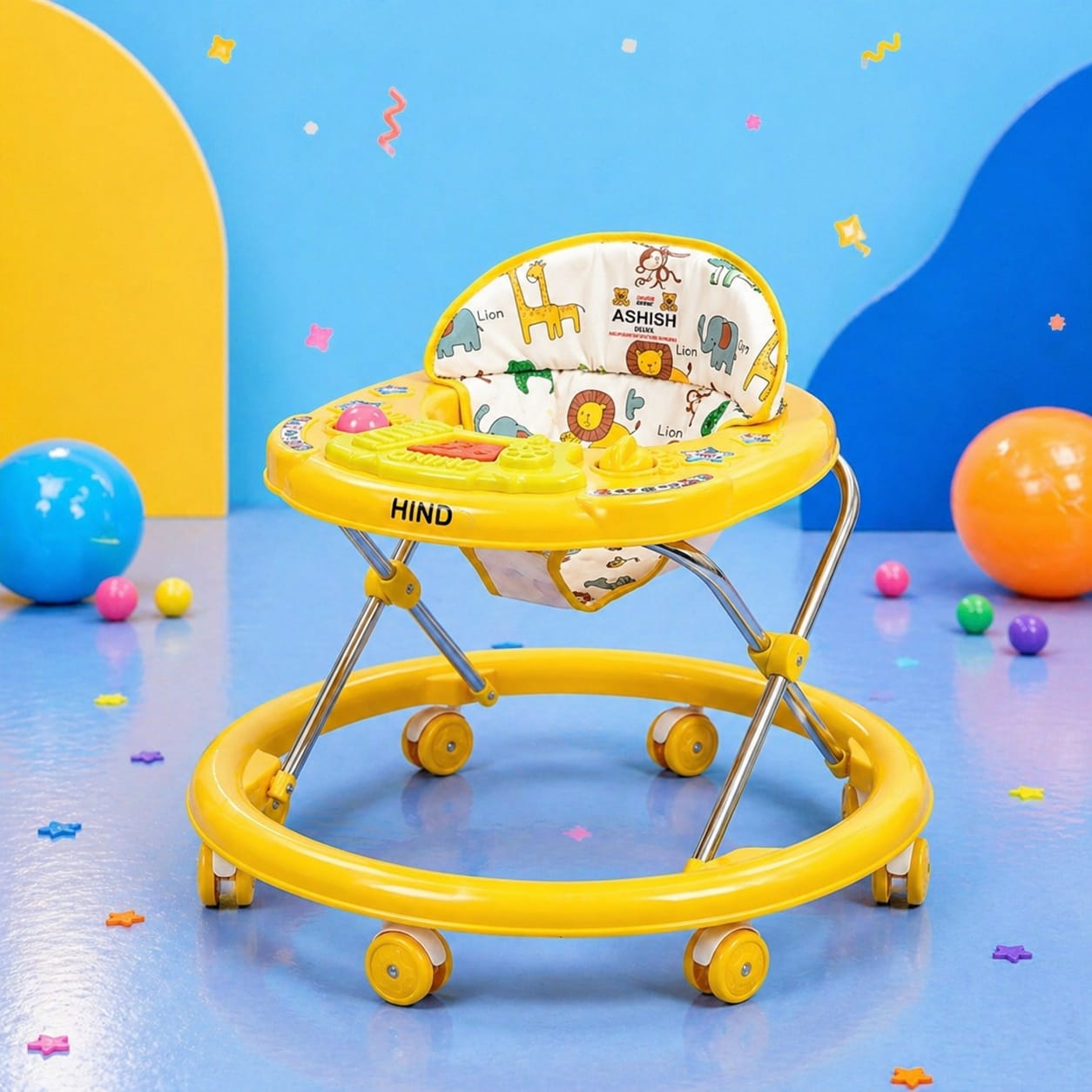 Tiger 8 Bend Musical Walker