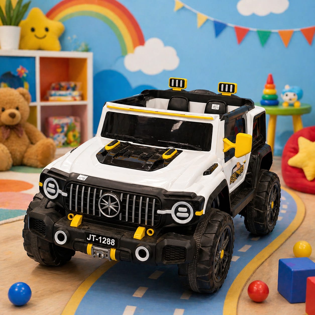 1288 Big Kids Electric Jeep