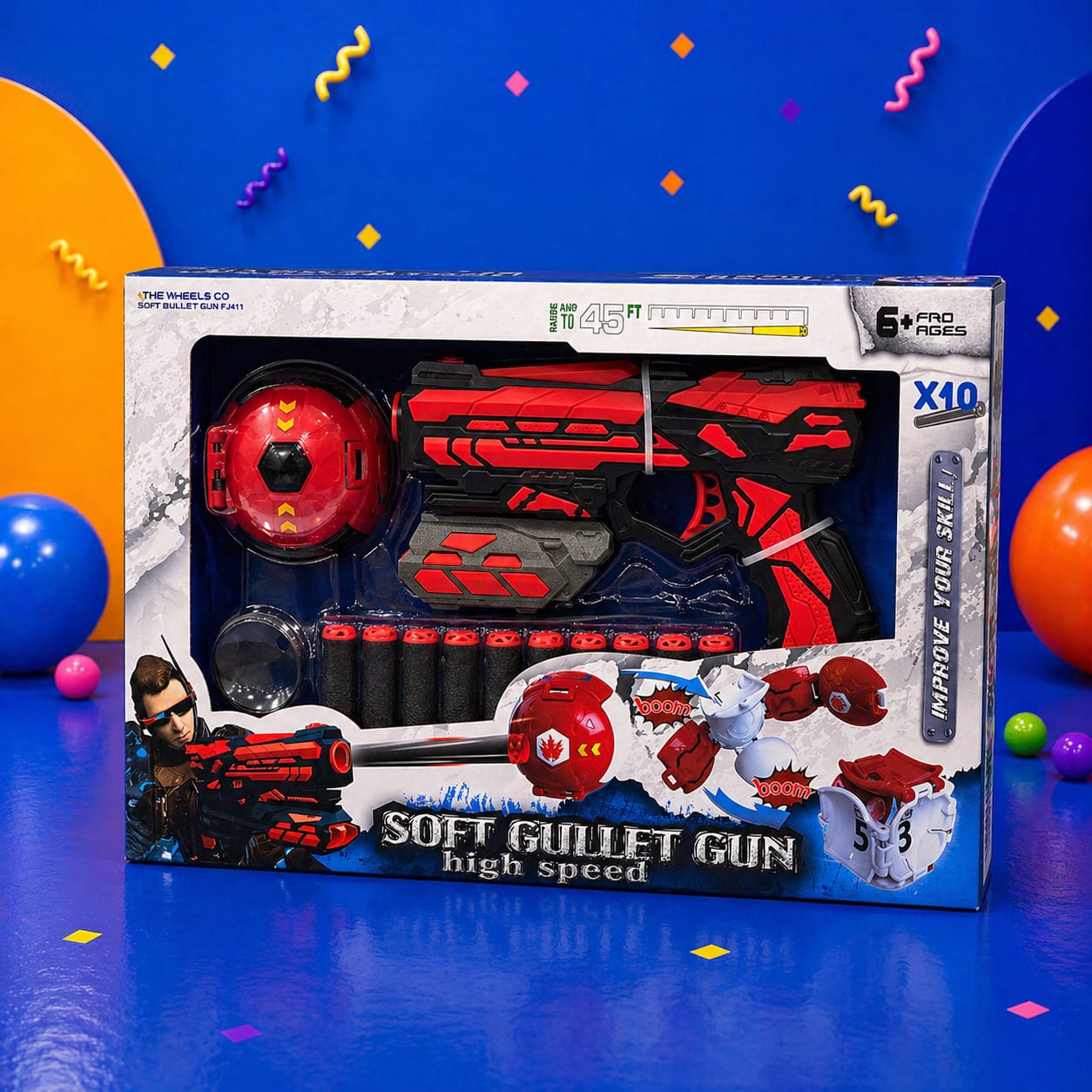 Soft Bullet Gun for Kids