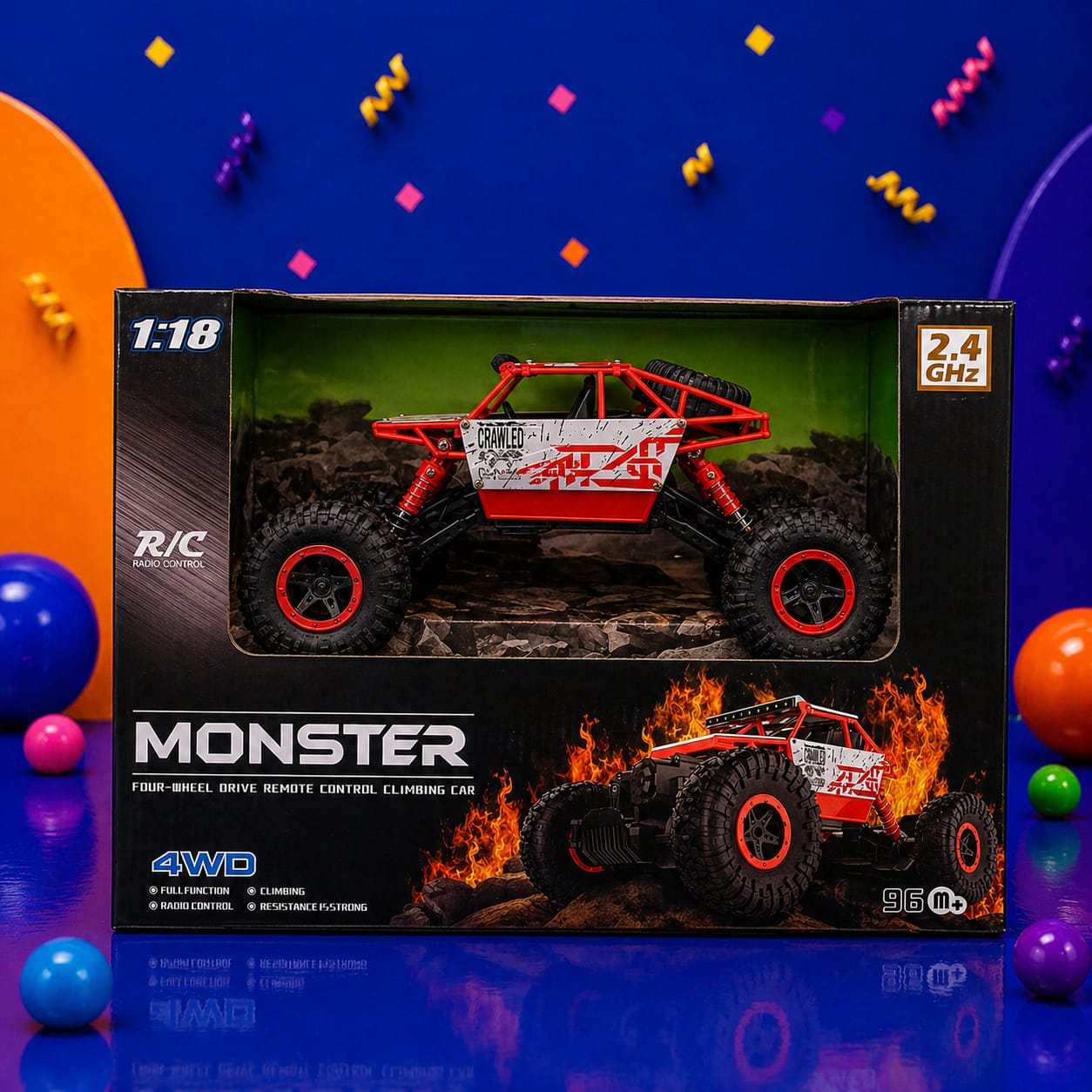 R/C Monster Car for Kids