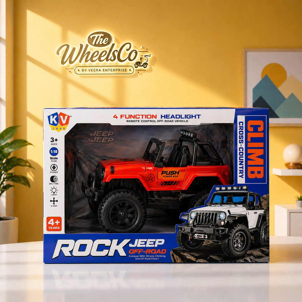 R/C Rock Jeep OFF-ROAD for Kids